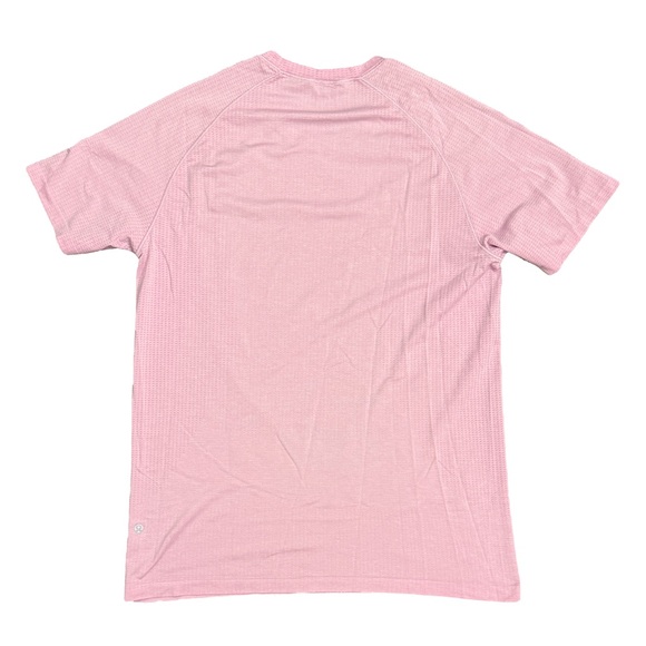 Lululemon x Peloton Metal Vent Tech Short Sleeve Shirt – Pink – Size Large - Picture 2 of 6